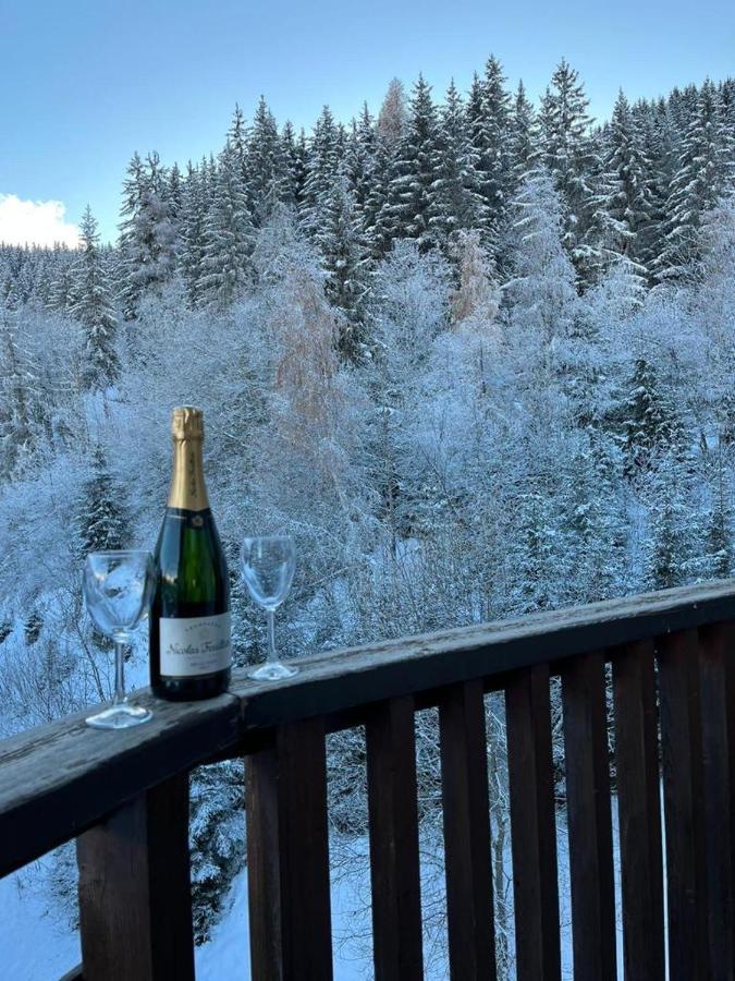 La Tania La Saboia Sleep 8 Private Sauna Lounge Dining 2 Bathrooms Kitchen 2 Balconies Ski In Out Εξωτερικό φωτογραφία